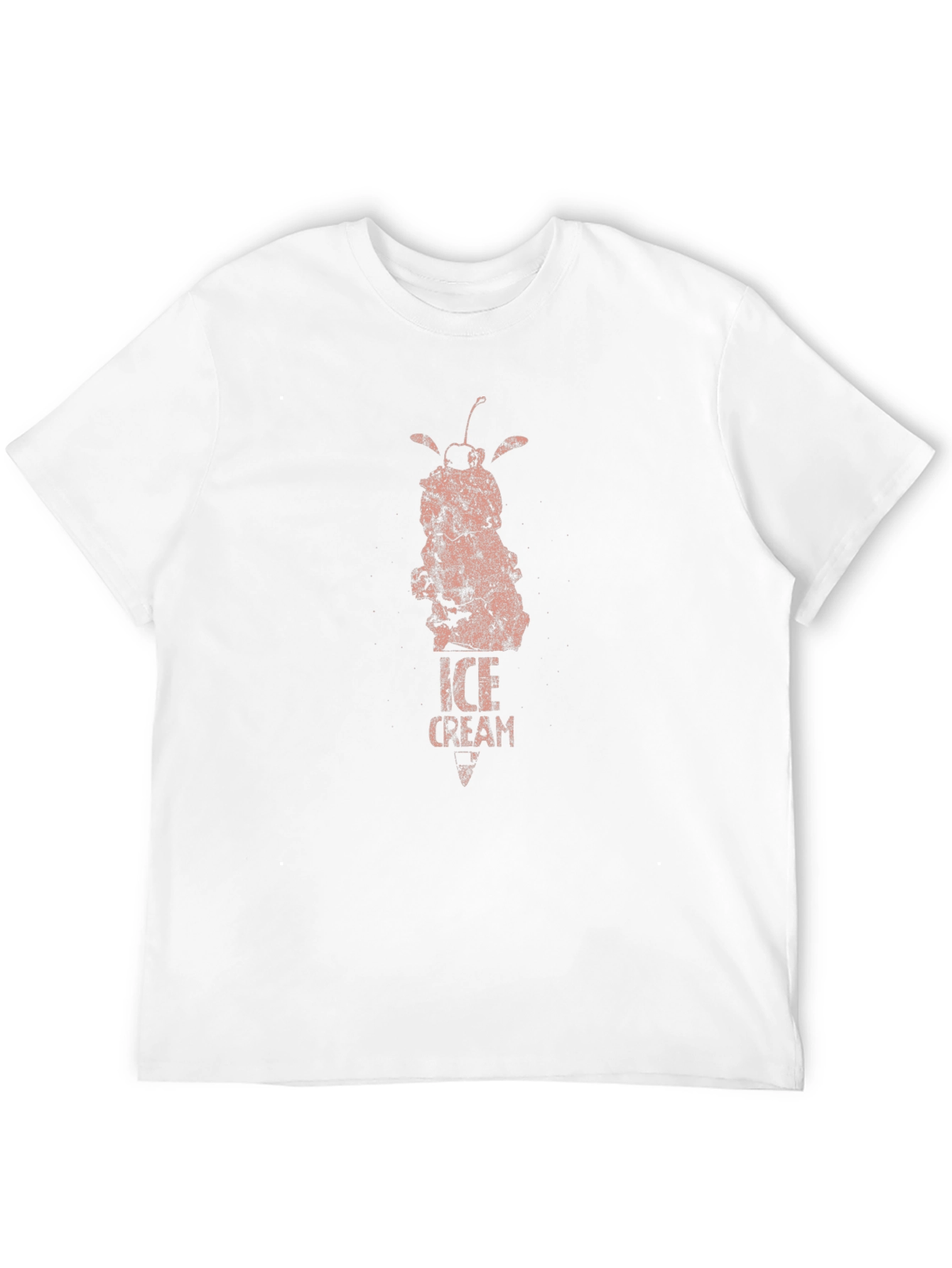 Ice Cream Graphic Tee - Unique Retro Design
