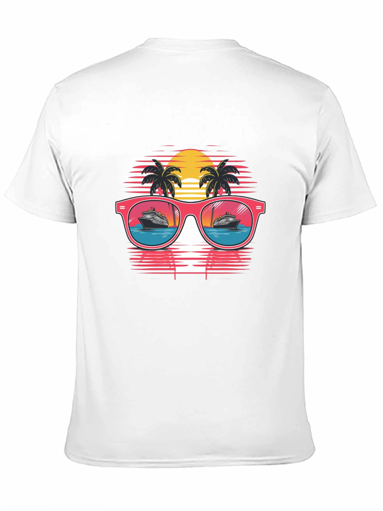 Retro Cruise Sunglasses Graphic Tee