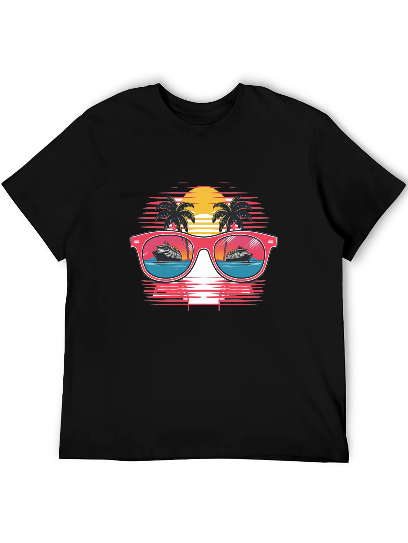 Retro Cruise Sunglasses Graphic Tee