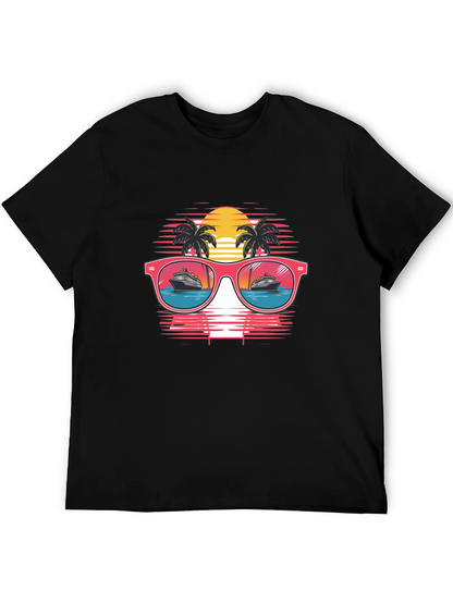 Retro Cruise Sunglasses Graphic Tee
