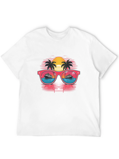 Retro Cruise Sunglasses Graphic Tee