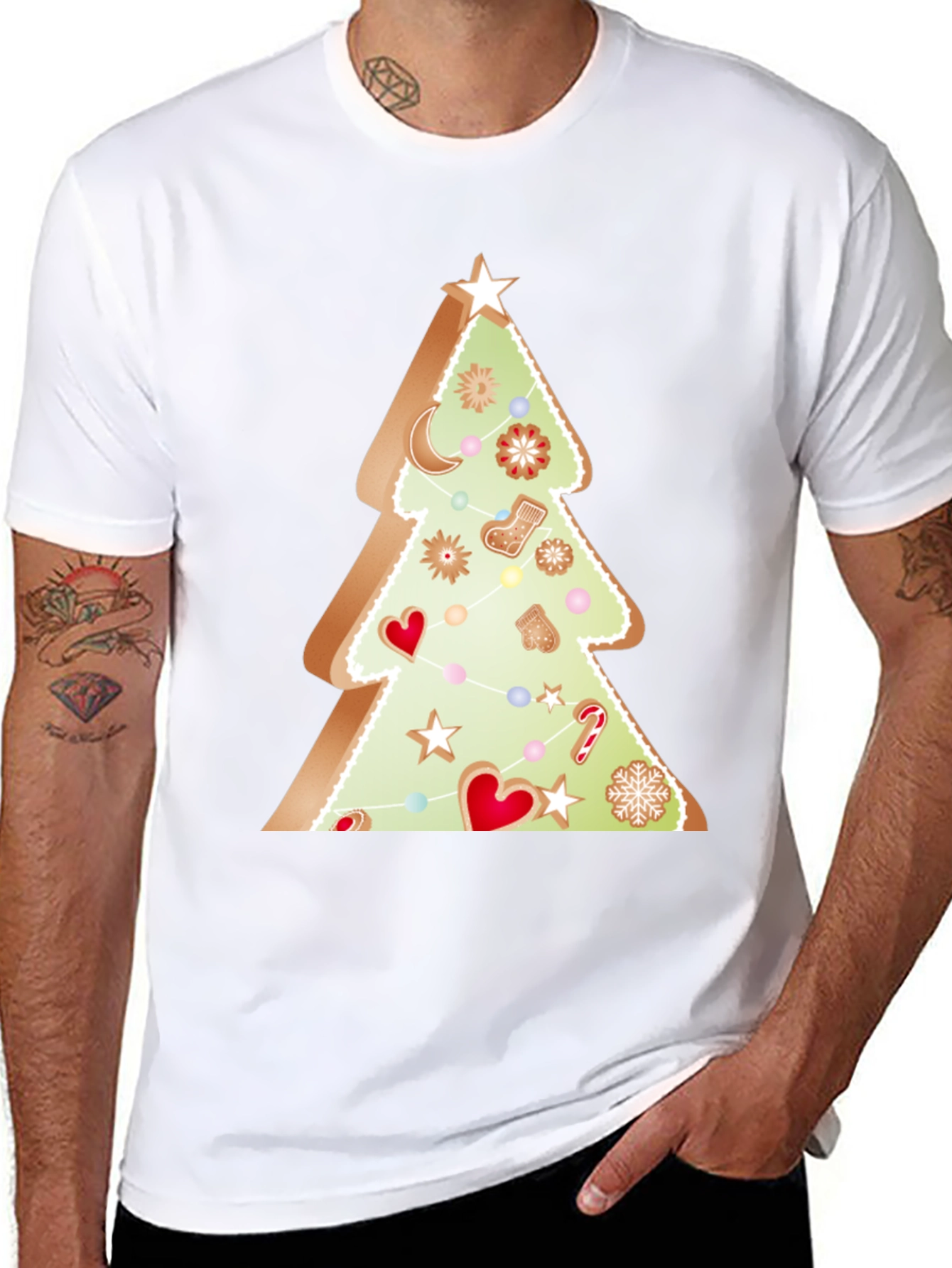 Christmas Tree Gingerbread T-Shirt