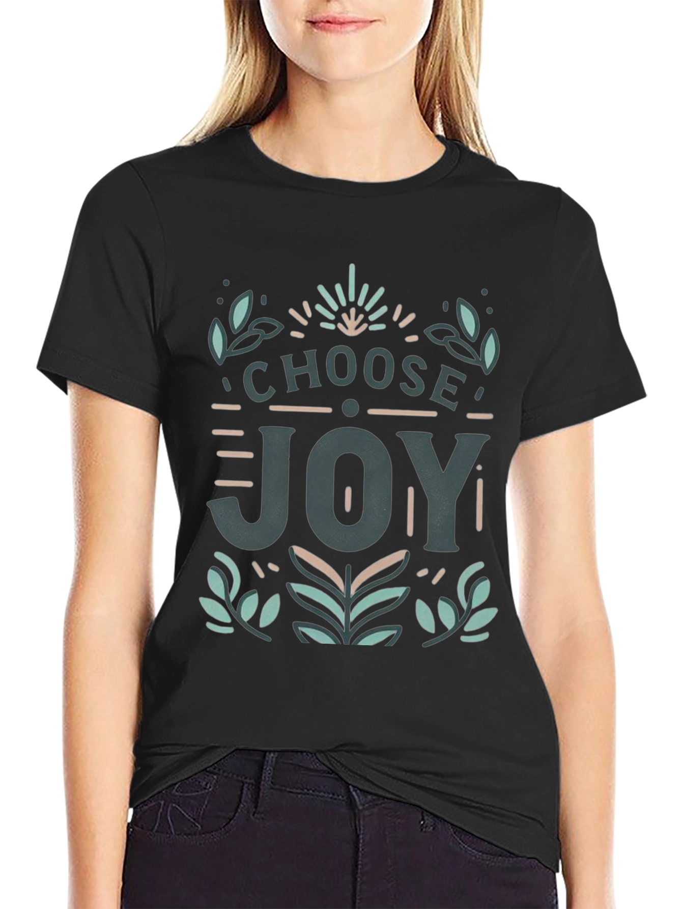 Choose Joy Graphic Tee - Casual Comfort