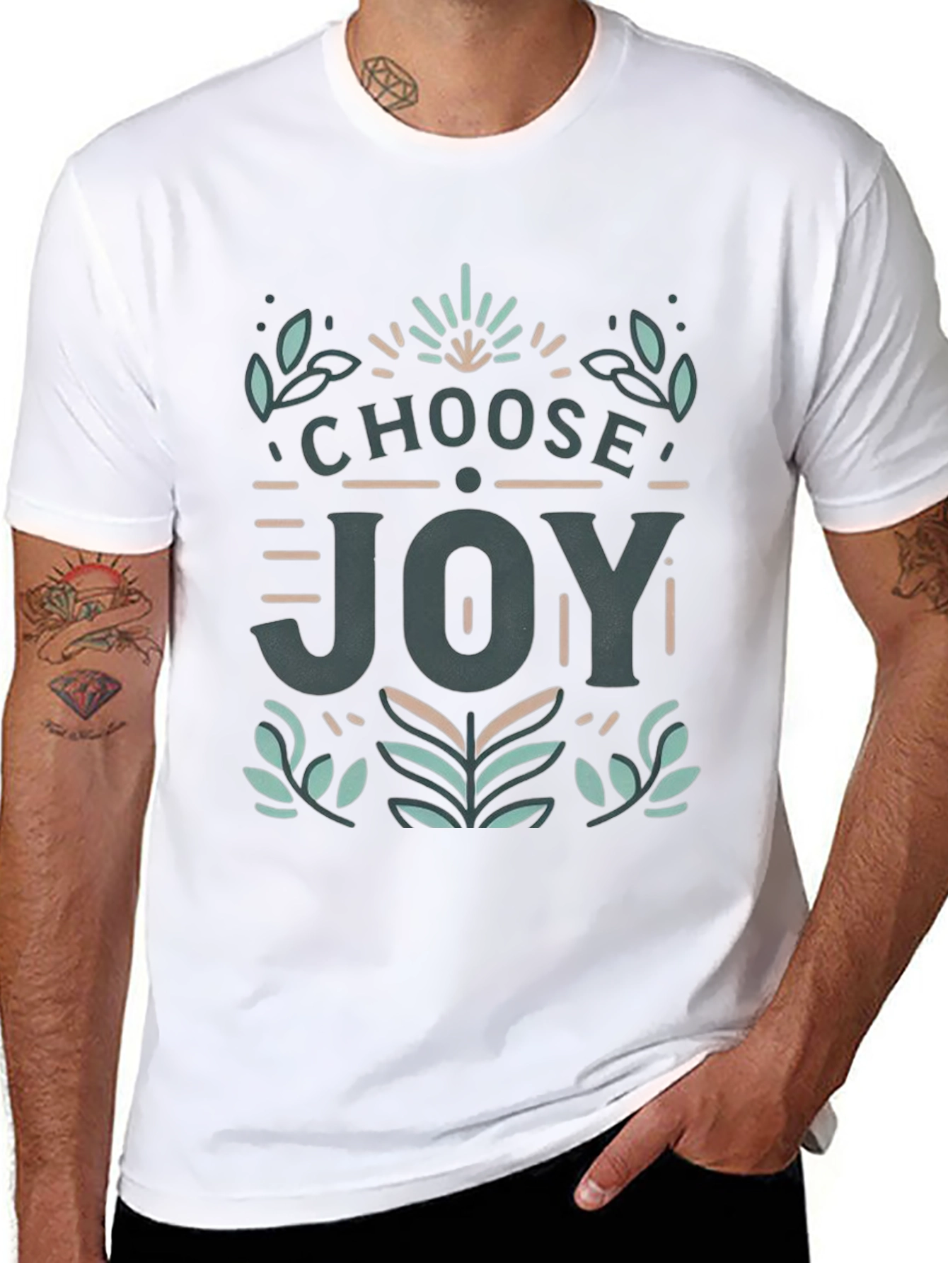 Choose Joy Graphic Tee - Casual Comfort