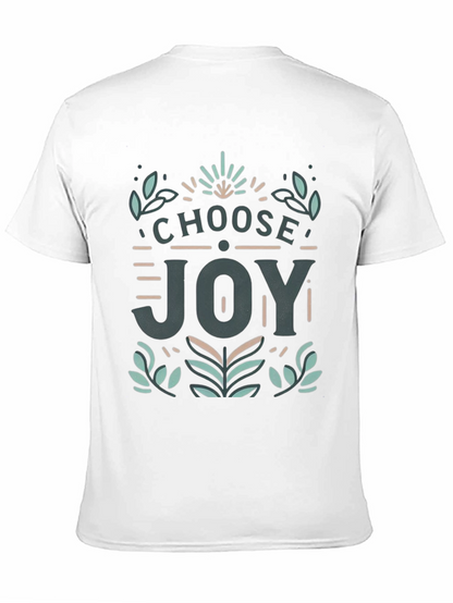 Choose Joy Graphic Tee - Casual Comfort