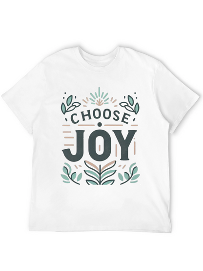Choose Joy Graphic Tee - Casual Comfort