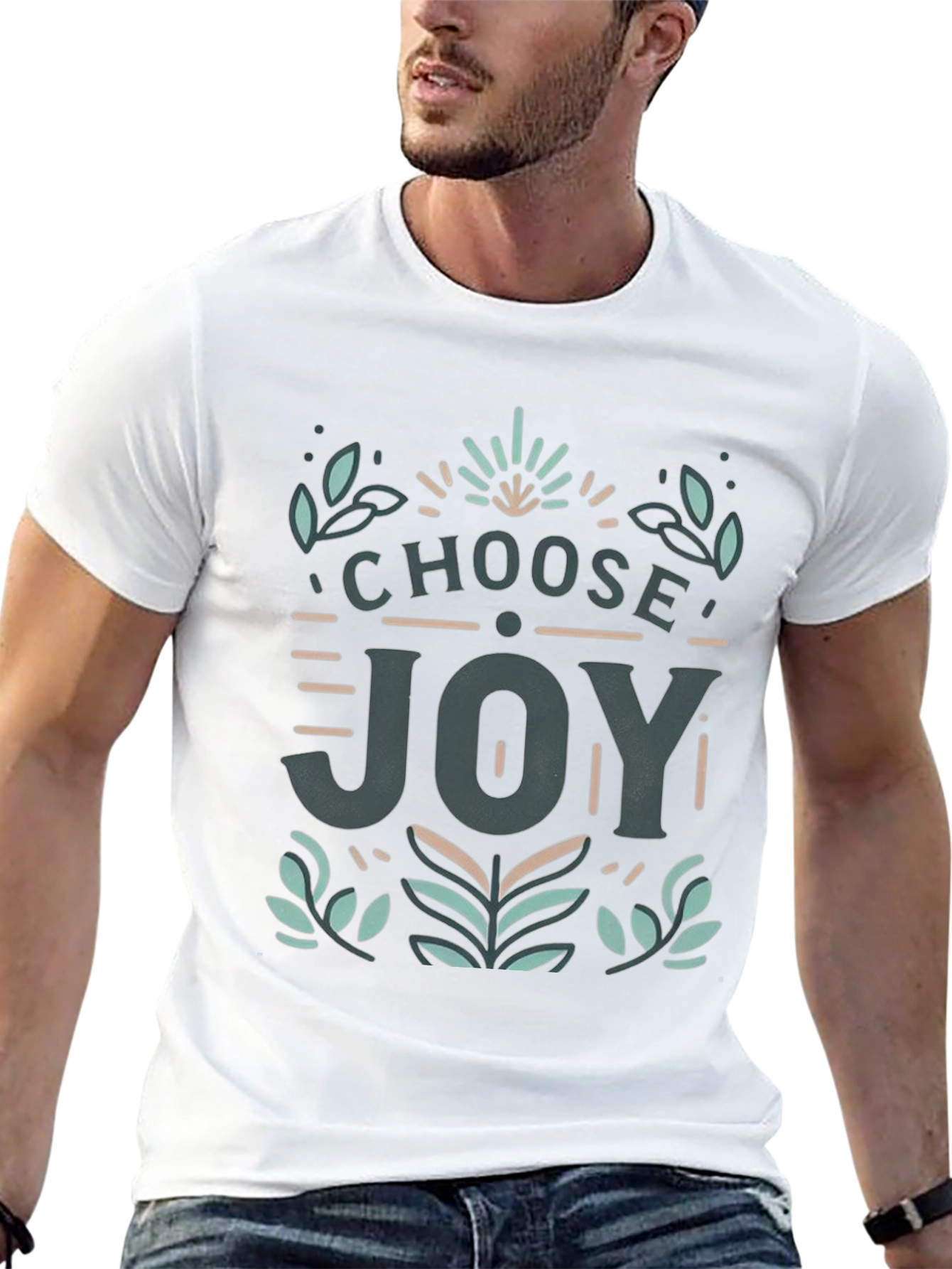 Choose Joy Graphic Tee - Casual Comfort