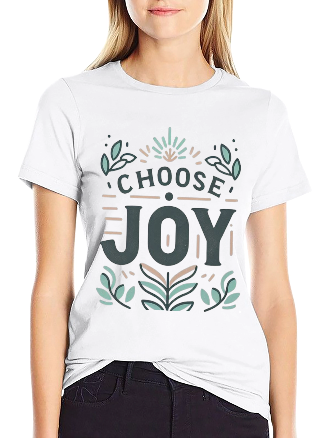 Choose Joy Graphic Tee - Casual Comfort