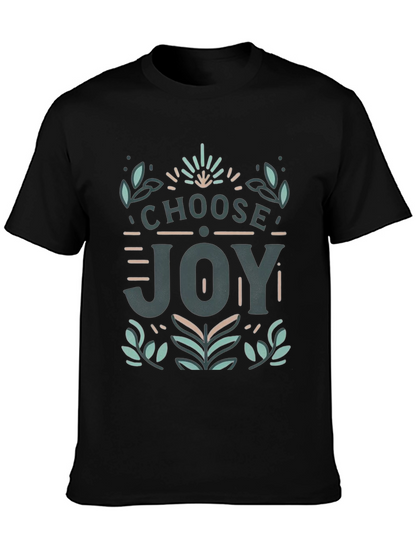 Choose Joy Graphic Tee - Casual Comfort