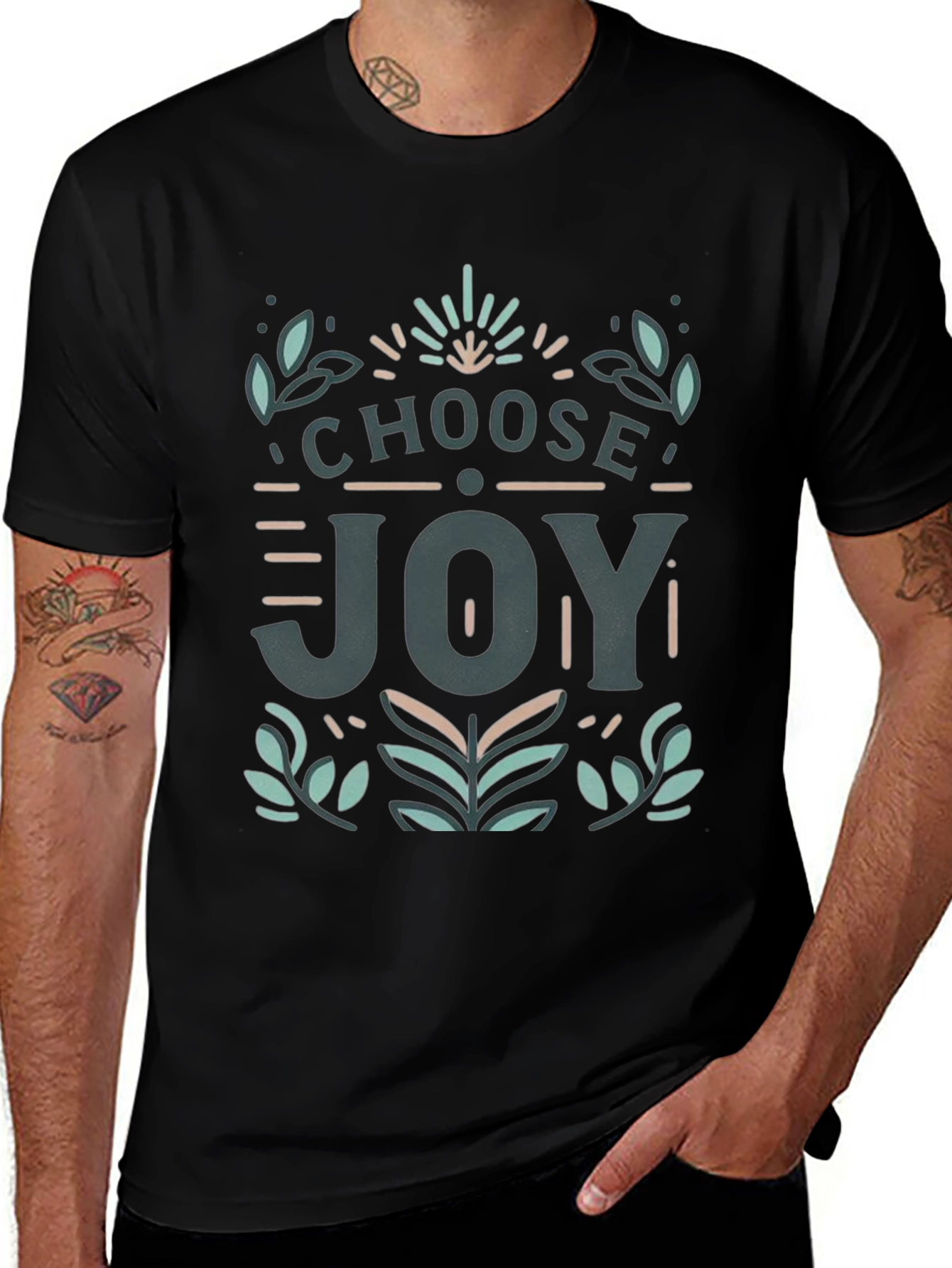 Choose Joy Graphic Tee - Casual Comfort