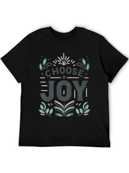 Choose Joy Graphic Tee - Casual Comfort