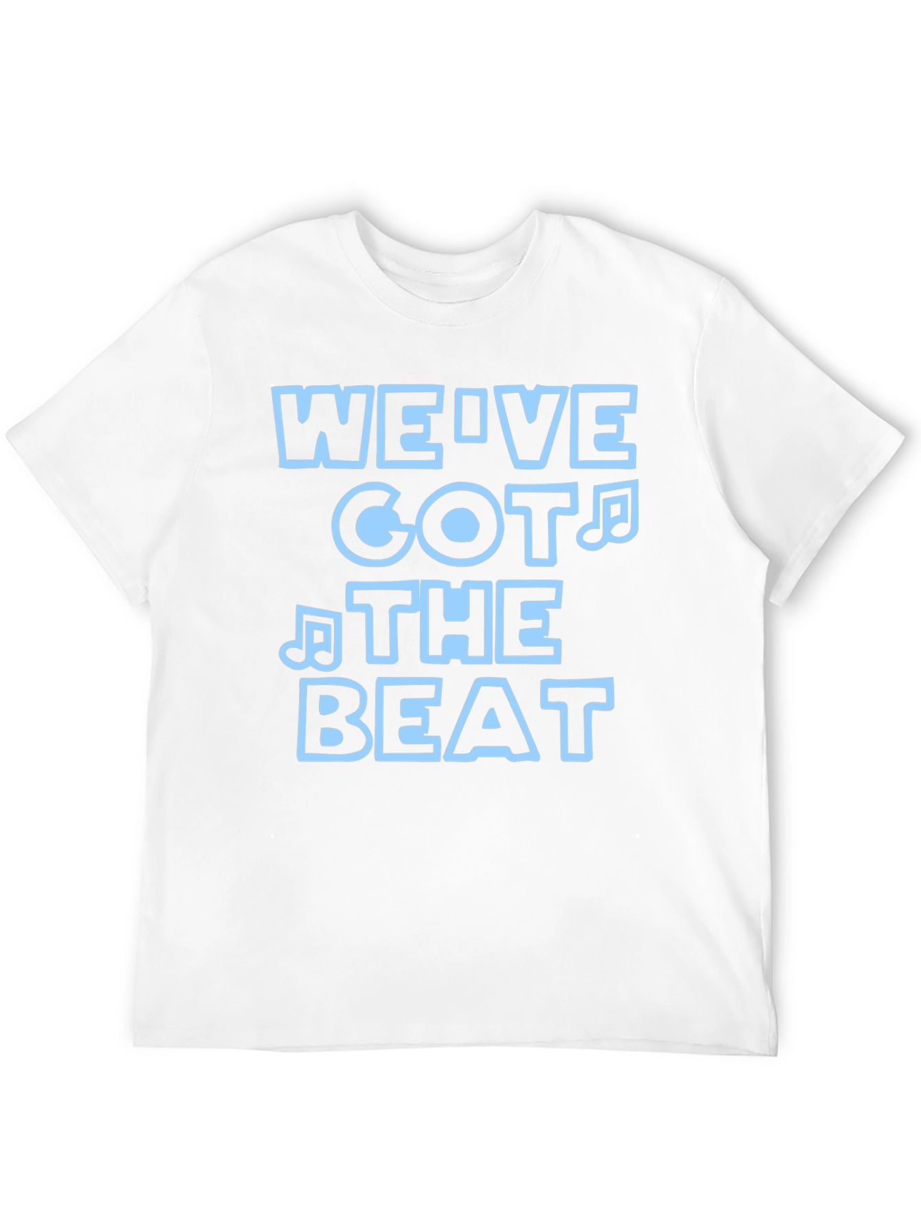 Weve Got The Beat Black Graphic Tee
