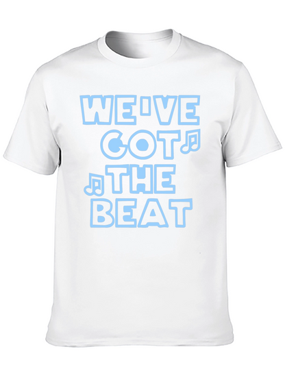 Weve Got The Beat Black Graphic Tee