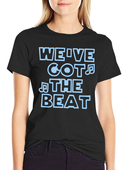 Weve Got The Beat Black Graphic Tee