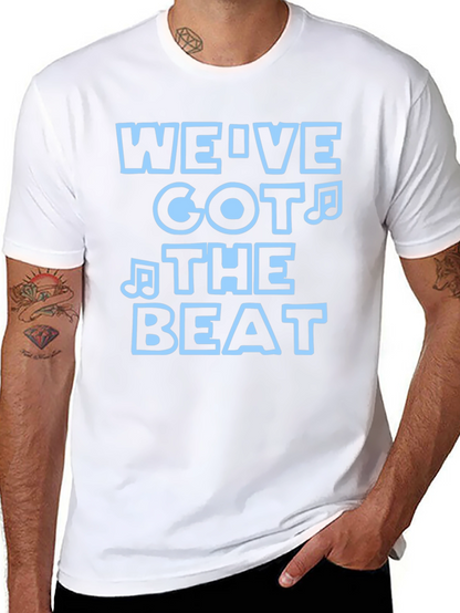 Weve Got The Beat Black Graphic Tee