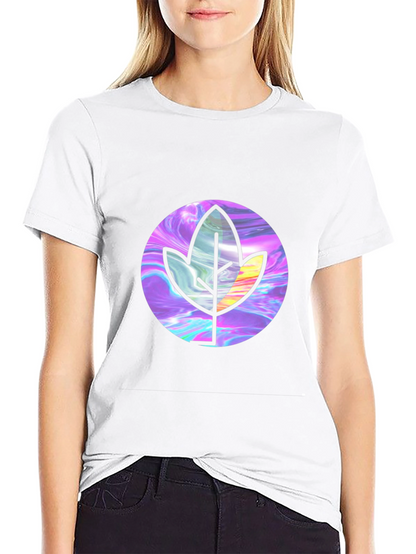 Leaf Graphic Black T-Shirt - Stylish & Unique Design