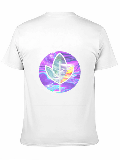 Leaf Graphic Black T-Shirt - Stylish & Unique Design