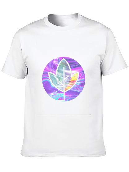 Leaf Graphic Black T-Shirt - Stylish & Unique Design