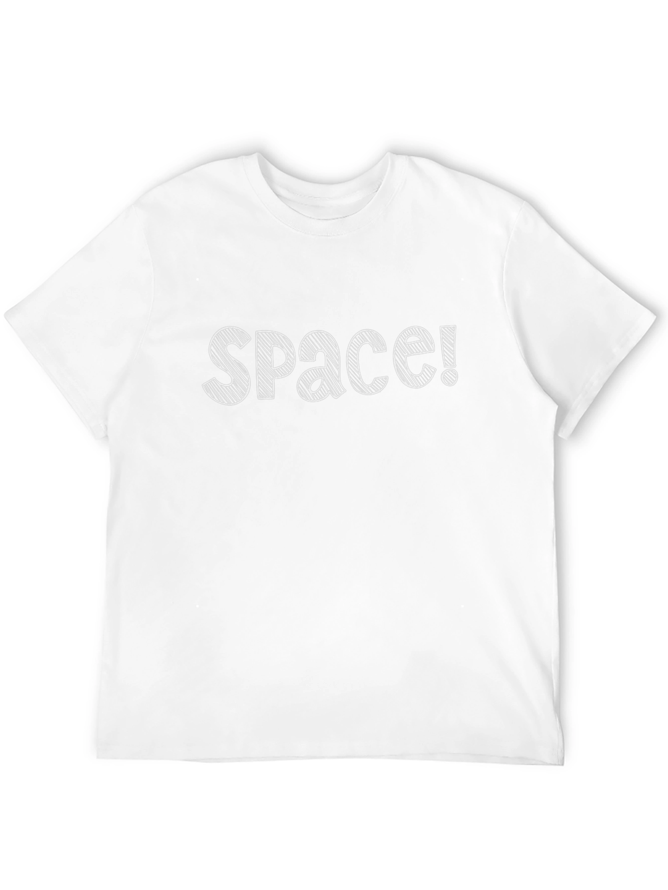 Space! Graphic Black T-Shirt