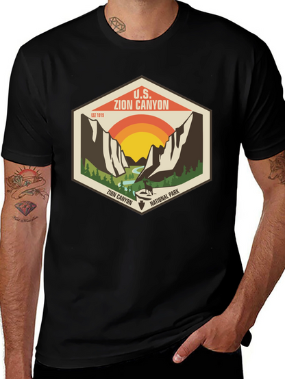 Zion Canyon National Park Graphic Tee