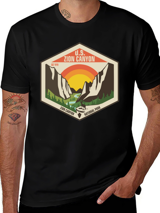 Zion Canyon National Park Graphic Tee