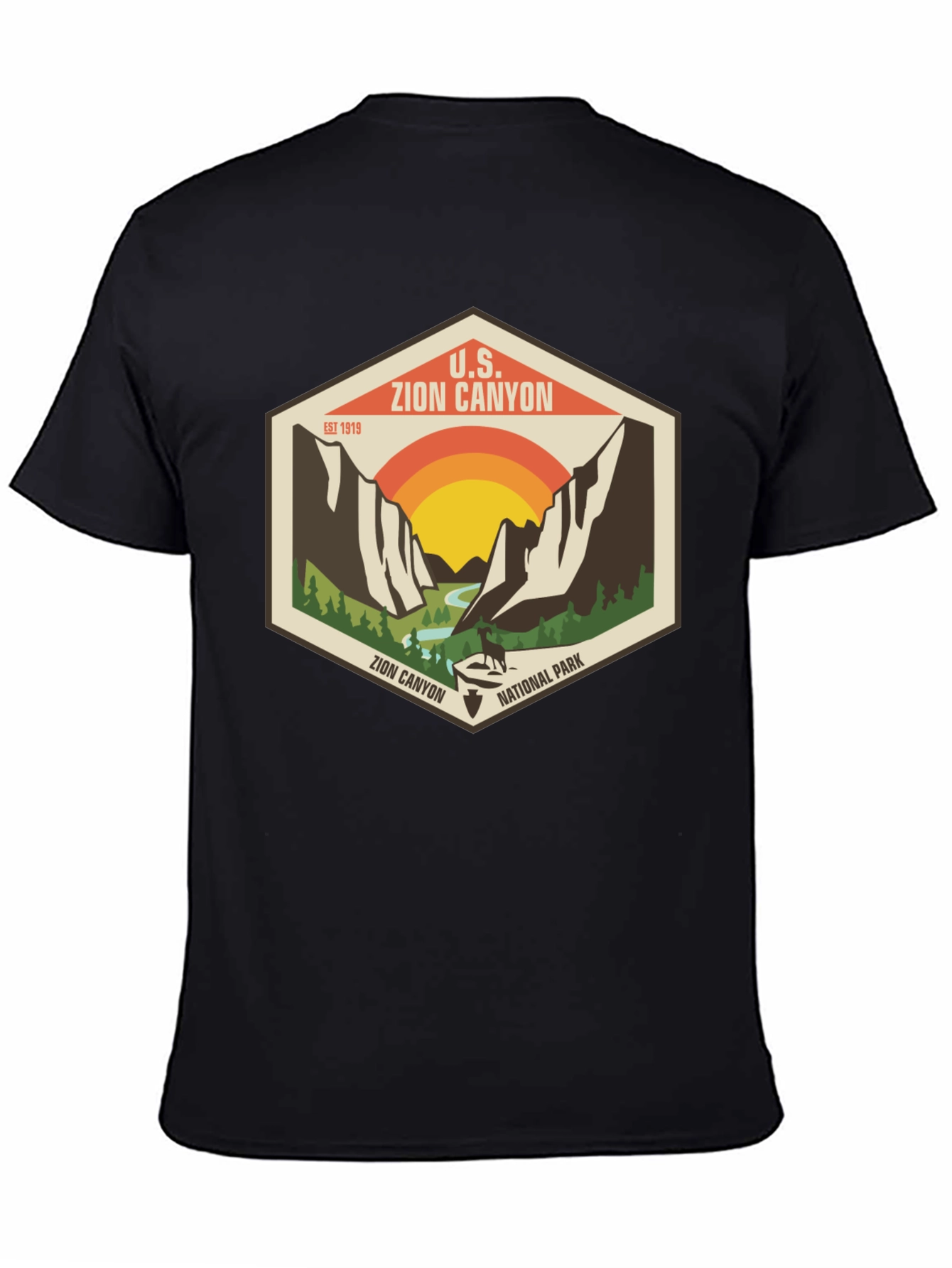 Zion Canyon National Park Graphic Tee