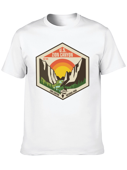Zion Canyon National Park Graphic Tee