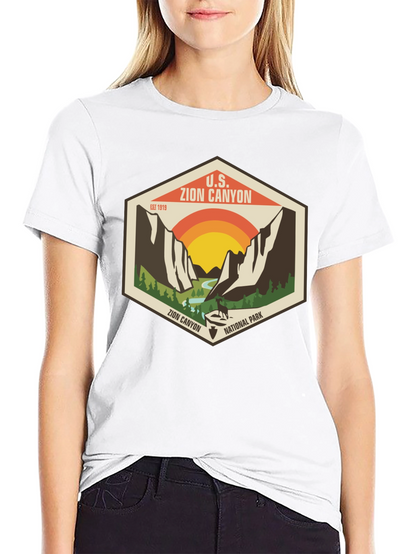 Zion Canyon National Park Graphic Tee