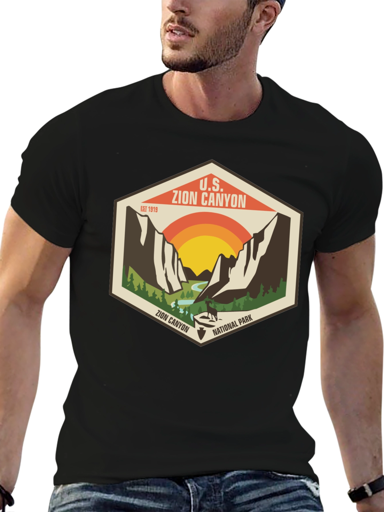 Zion Canyon National Park Graphic Tee