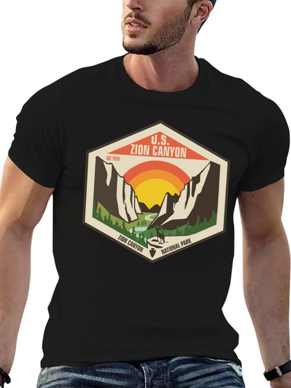 Zion Canyon National Park Graphic Tee