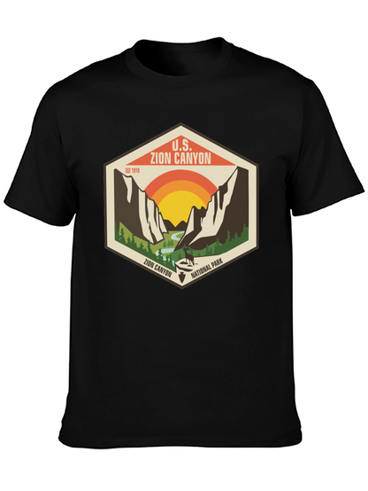 Zion Canyon National Park Graphic Tee