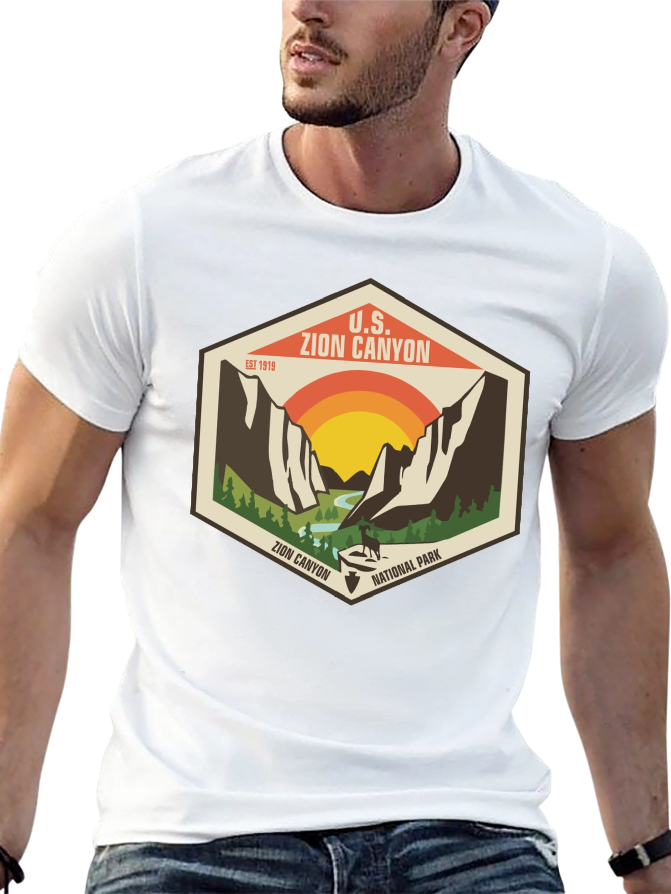 Zion Canyon National Park Graphic Tee