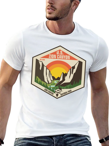 Zion Canyon National Park Graphic Tee