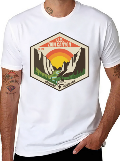 Zion Canyon National Park Graphic Tee