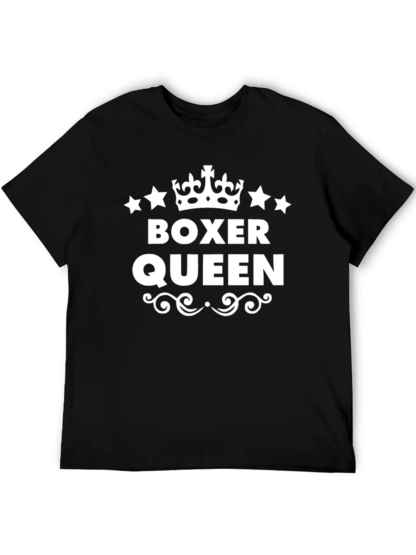 Boxer Queen Graphic Tee -  Stylish Unisex T-Shirt