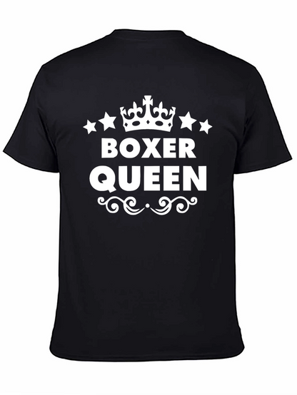 Boxer Queen Graphic Tee -  Stylish Unisex T-Shirt