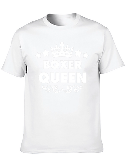 Boxer Queen Graphic Tee -  Stylish Unisex T-Shirt