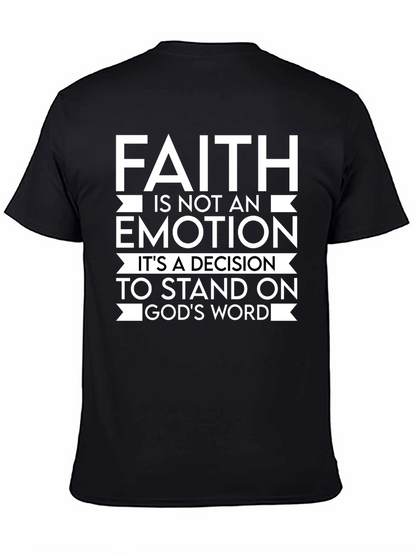 Faith Decision T-Shirt: Gods Word Design