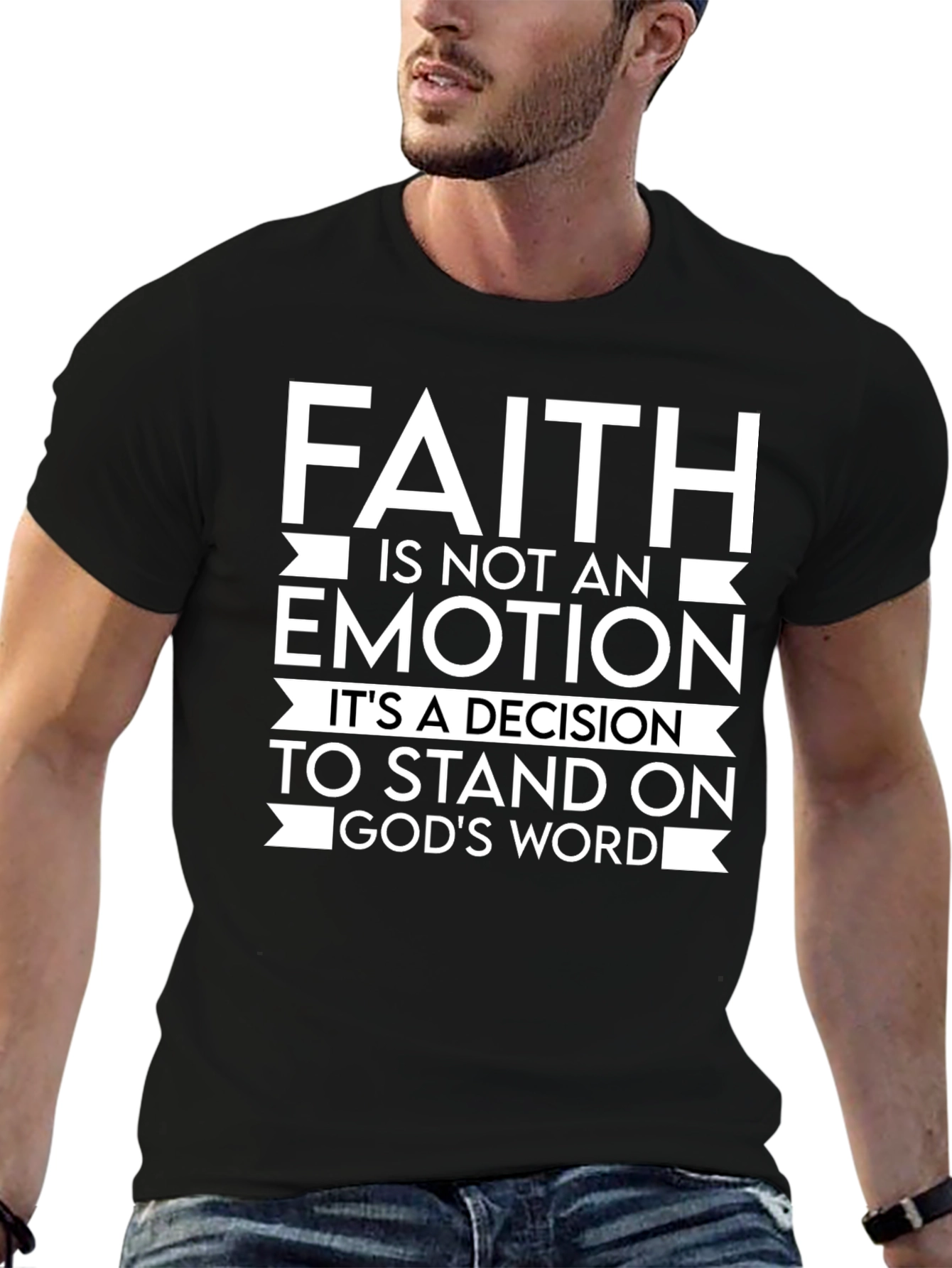 Faith Decision T-Shirt: Gods Word Design