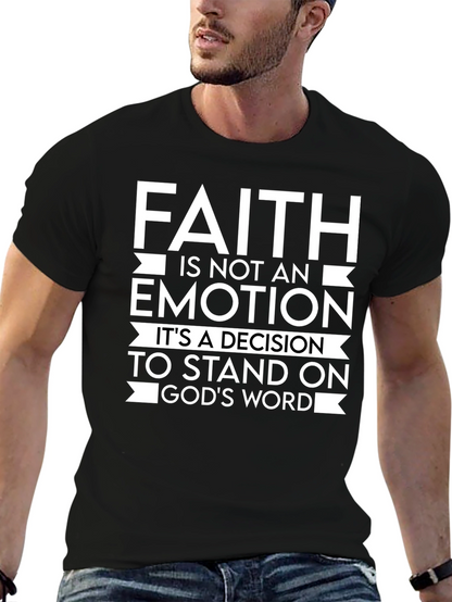 Faith Decision T-Shirt: Gods Word Design