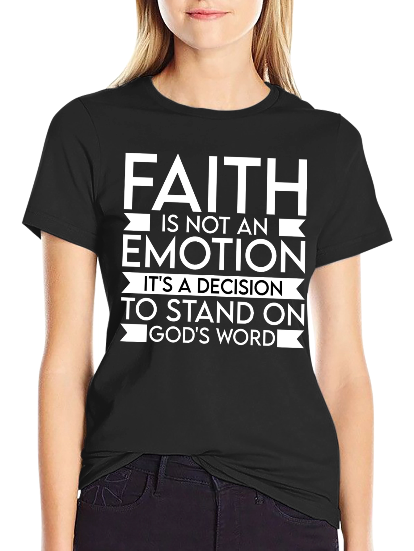 Faith Decision T-Shirt: Gods Word Design