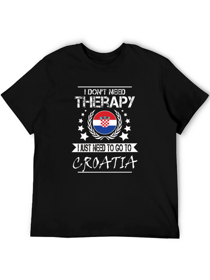 Croatia Therapy T-Shirt | Travel Shirt