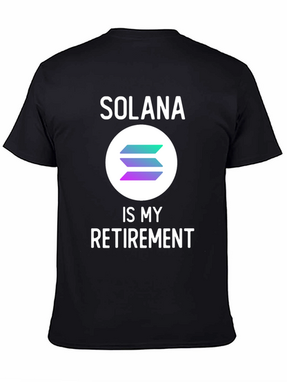 Solana Crypto T-Shirt - Retirement Plan Tee