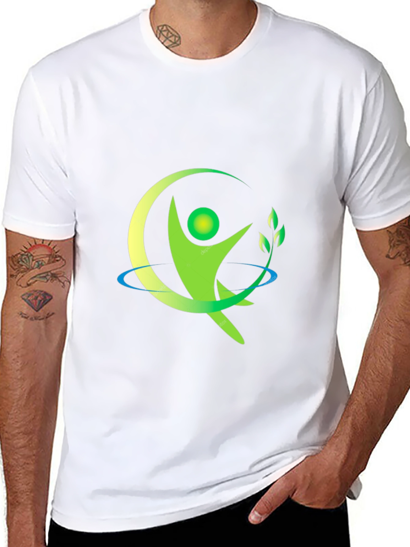 Eco-Friendly Life T-Shirt - Organic Cotton Blend