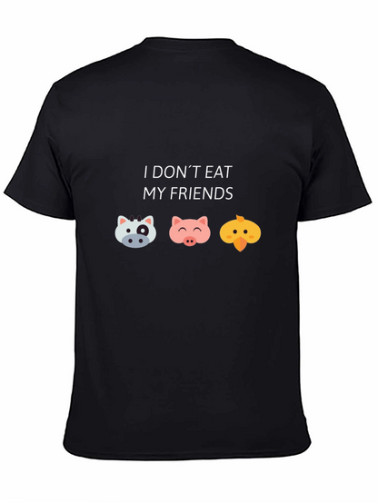 Vegan T-Shirt - I Dont Eat My Friends