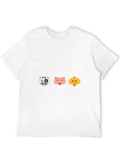 Vegan T-Shirt - I Dont Eat My Friends