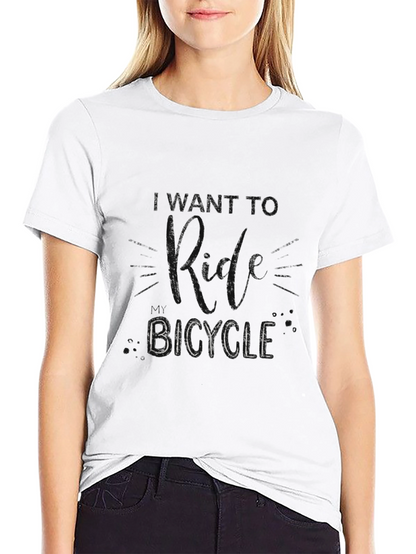 Ride Bicycle Black T-Shirt