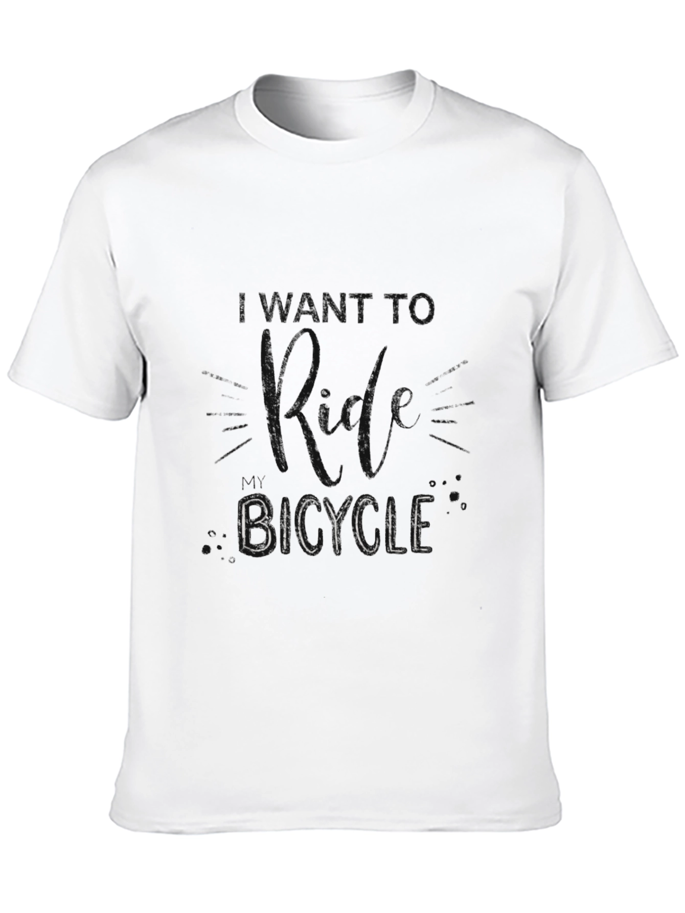 Ride Bicycle Black T-Shirt