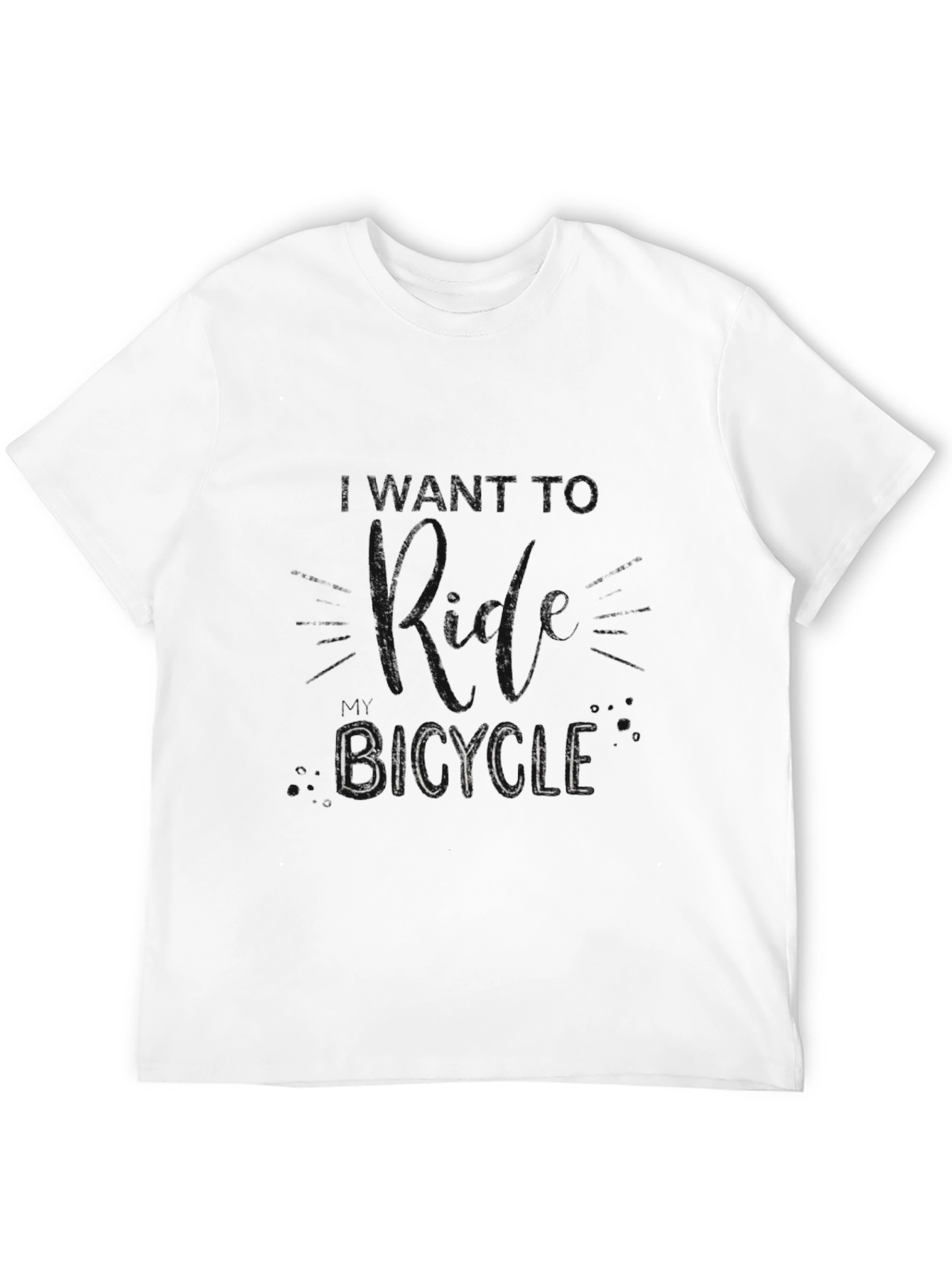 Ride Bicycle Black T-Shirt