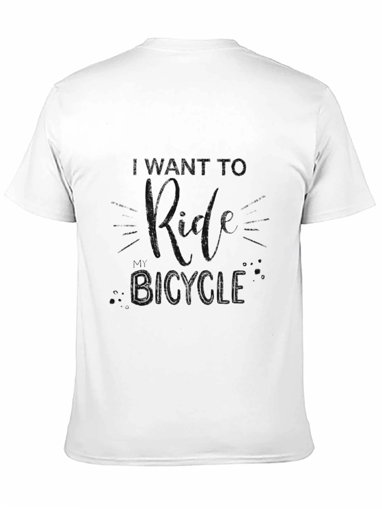 Ride Bicycle Black T-Shirt